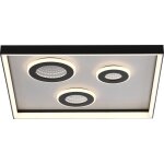 Paul neuhaus plafonnier led 6856 - 18 noir, 32 w, 4000 lm, cct, t�l�commande