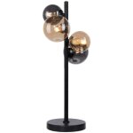 Paul neuhaus popsicle lampe de table globe noire 4x g9