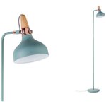 Paulmann 79654 neordic juna lampadaire max 1x20w e14 vert doux / cuivre 120v mtal / bois, satin, 23 ...