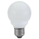 88313 ampoule esl mini globe 60 11w e27 2700k 500lm 8000h - paulmann