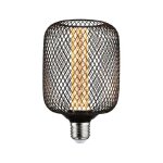 Paulmann - ampoule led avec cage noire e27 4, 2w 1800k - 29083