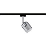 Blossom spot de plafond urail g9 noir (mat), verre fum� - paulmann