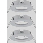 Paulmann - 92480 ebl choose collerette jeu de 3 10 w blanc mat