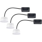 Paulmann - spot led encastrable pour salle de bains cee: g (a - g) led 18 w satin x236302