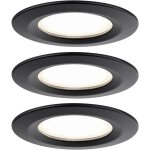 Paulmann licht - paulmann 93081 set nova plus luminaire � led encastrable led 18 w noir s868032