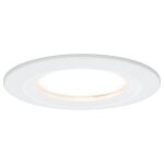 Nova spot encastrable pour salle de bains led led 18 w ip44 blanc mat - paulmann