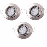 Paulmann - spots encastr�s, rond, set d'�clairage encastr�, plafonniers, lampes encastr�es, orientables, ...