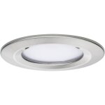 Paulmann - spot led encastrable pour salle de bains 93873 n / a 6 w coin slim fer (brossé) jeu de 3 Paulmann - spot led encastrable pour salle de bains 93873 n / a 6 w coin slim fer (brossé) jeu de 3