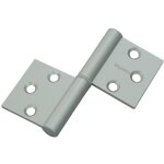 Paumelle universelle hauteur 102mm longueur 94mm ? argenta ? 8084103 Paumelle universelle hauteur 102mm longueur 94mm ? argenta ? 8084103