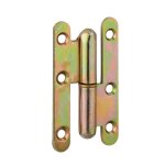 Thirard - paumelle de paris porte d'entre / d'intrieur, 80x45mm, acier, droite - thirard