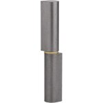 Paumelle de porte d'entr�e et d'int�rieur � souder - acier zingu� - bague laiton - fixation facile - ...