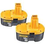 Pdstation - 18v 4. 6ah ni - mh pour batterie dewalt dc9096 de9039 dc9099 de9095 de9096 de9098 dw9095 ...