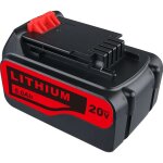 Pdstation - 18v 5. 0ah batterie li - ion pour black + decker les travaux de bricolage - compatible avec ...