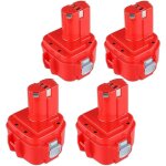 Pdstation - 4pack 12v 4. 8ah pour makita batterie pa12 makita 12v batterie 1220 1222 1233 1200 1234 1235 ...