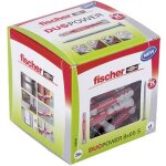 Cheville duopower 8x65 avec vis x 25 pices - fischer