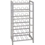 Pegane - porte bouteilles alu dim : l34 x h72 x p22 cm