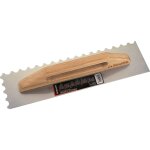 Peigne en acier long demi - lune de 10mm x 20mm en bois 48cm bellota