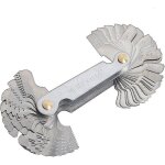 Peigne filetage, jauge filetage métrique 58 lames set vis pas de fil jauge de coupe système de pouce ... Peigne filetage, jauge filetage métrique 58 lames set vis pas de fil jauge de coupe système de pouce ...