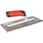 Rubi - peigne avec manche flex 45 acier 28 cm 6 x 6 mm