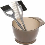 Peigne pinceau brosse bol pour coloration cheveux teinture dcolorante coiffure, kit de colorations cheveux ...