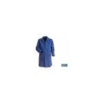 Peignoir limeur bleu fonc� 100% coton tl