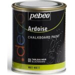 Peinture ardoise pebeo - noir - 250 ml - acrylique - finition mate - temps de s�chage 4h - surface couverte ...