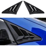 Peinture noire pour civic 10�me g�n�ration stores de vitres lat�rales arri�re style racing triangle stores ...