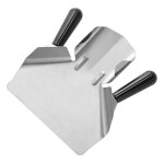 Pelle  frites cuillre  pop corn en acier inoxydable, corn scoop avec la poigne, franais fry scoop(poigne ...