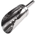Pelle � gla�ons perfor�e professionnelle en inox - olympia
