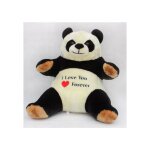 Viking choice - peluche peluche - panda gant - je t'aime pour toujours - 55 cm