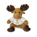 Peluche personnalisée animal pour bébé · mon premier noël Élan Peluche personnalisée animal pour bébé · mon premier noël Élan