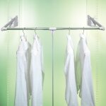 Penderie escamotable double 10 kg - fixation lat�rale - lift 500