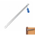 Penture bout carr� galvanoplastie 900 mm ? charni�re de portail lourde gond �14 mm sur platine acier ...