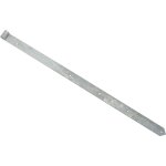 Penture droite galvanis�e avec pointe 100 cm