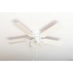 Pepeo - ventilateur de plafond kisa deluxe wh blanc / erable avec �clairage