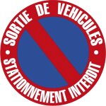 Panneau stationnement interdit