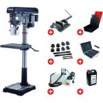 Perceuse � colonne professionnelle jusque � 30 mm cm3 1, 5 kw 400v + accessoires indispensables et unit� ...