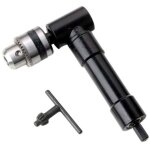 Perceuse lectrique  angle droit  90 degrs, mandrin  trois mors, cintreuse  angle droit avec cl ...