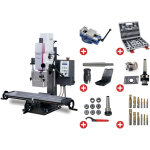 Perceuse - fraiseuse x 480 y 175 mm z 280 mm cm2 / m10 0, 75 kw 230v vitesses variables table longue ...