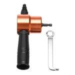 Perceuse grignoteuse double t�te t�le grignoteuse m�chage avec mandrin cl� pi�ces orange de coupe force ...
