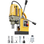 Perceuse magnetique 1200 w, perceuse a colonne force 12500 n, vitesse variable, max. diametre dealesage ...