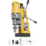 Perceuse magnetique 1400 w, perceuse a colonne force 13000 n, vitesse variable 0 - 750 tr / min, diametre ...