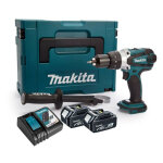 Perceuse � percussion 18v lxt (2x3. 0 ah) en makpac makita dhp458rfj