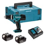 Perceuse � percussion 18v lxt (2x5, 0 ah) en makpac makita dhp453rtj