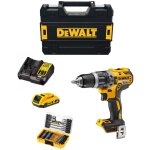 Perceuse � percussion dewalt dcd796d1t (1 x 2, 0 ah dcb107 tstak ii) jeu de 40 embouts de vissage