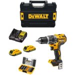 Perceuse � percussion dewalt dcd796d2t (2 x 2, 0 ah dcb107 tstak ii) jeu de 40 embouts de vissage