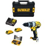 Perceuse  percussion dewalt dcd996d2t (2 x 2, 0 ah dcb107 tstak ii) jeu de 40 embouts de vissage