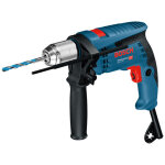 Perceuse � percussion gsb 13 re bosch 600 w avec kit d'accessoires - 0601217104