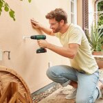 Perceuse � percussion sans fil bosch easyimpact 18v - 40 18 v 1x1 5 a accu. + accessoires