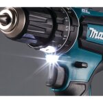 Perceuse � percussion sans fil makita dhp485rfj 18 v 2x3 0 ah accu.